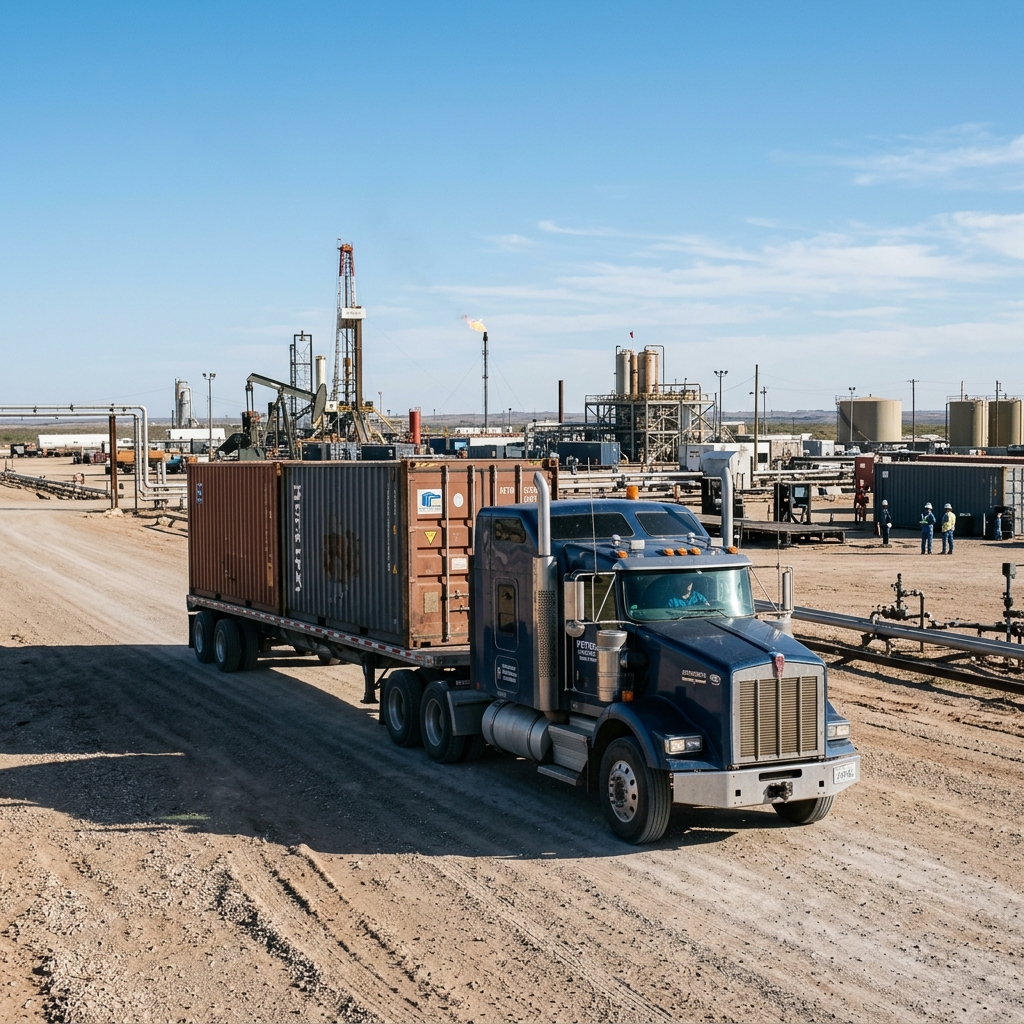 Transporte de contenedores