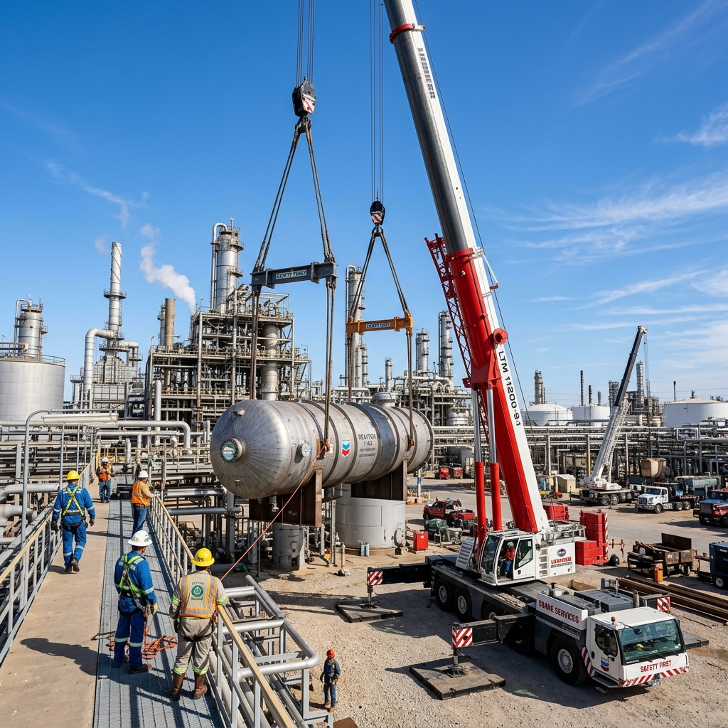 Servicio de grúas industriales